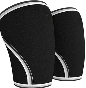 7Mm Zwart Unisex Neopreen Knie Mouw Fitness Krachttraining Ondersteuning Steun Flexibele Bescherming Voor Training Elleboog-En Kniebeschermers - Product Image 1