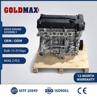 Ensemble moteur GOLDMAX AODA 2.0L Duratec-HE 4M5G6006HA pour Ford Focus Mondeo Mazda 3 6 C-Max 1 999 cm³ DOHC 16V