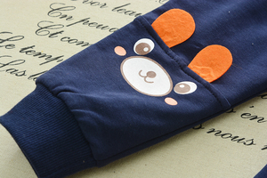 Conjuntos de Ropa para Niños, Otoño 2019, Baratos, Estilo Asiático, con Dibujo de Oso a Rayas, Venta al por Mayor, Boutique de Bangladesh - Product Image 6