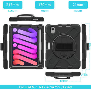 Funda Personalizada de Color Popular entre Niñas y Escuelas para <span class=keywords><strong>iPad</strong></span> <span class=keywords><strong>Mini</strong></span> 6 7 8.3 Pulgadas <span class=keywords><strong>2021</strong></span> con Correa para el Hombro - Product Image 4