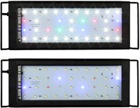 Usine prix de gros 9000-12000K CT plante led lumière Aluminium DC15V 1A 12W aquarium lumière led aquarium