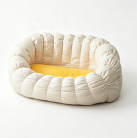 Nouveau fauteuil double en forme de citrouille, canapé paresseux Tatami, siège de loisirs pour petit balcon domestique