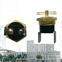 Thermostat de contrôle thermique Taidacent KSD301 M3/M4/M5/M6 250V AC 50-160C NO NC Fabriqué dans le Guangdong