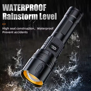 Linterna Táctica LED Recargable USB de Aluminio Portátil con 4 Modos y Haz Ajustable para Camping y Escalada - Product Image 1