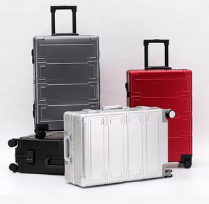 <span class=keywords><strong>Valise</strong></span> <span class=keywords><strong>de</strong></span> voyage d'affaires pour hommes-Bagage à roulettes, <span class=keywords><strong>valise</strong></span> cabine à roulettes en alliage d'aluminium-magnésium - Product Image 6