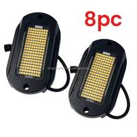 STEELTREKS 2026 Nouveaux feux intérieurs 219 LED blancs et jaunes 12V pour voiture