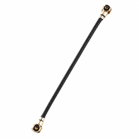 Kabel Pigtail Koaksial RF Generasi ke-3 IPEX ke Generasi ke-3 IPEX RF0.81 Micro Coax 8cm untuk Modul WiFi Antena PCB