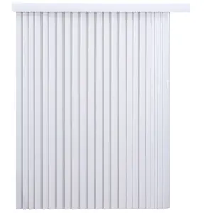 Hot sell motorized vertical blinds fabric window slat persianas verticales pvc for bedroom