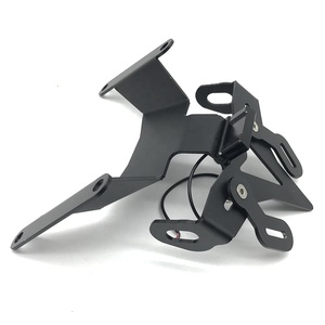 Soporte de matrícula de motocicleta, de acero inoxidable, para <span class=keywords><strong>HONDA</strong></span> <span class=keywords><strong>CB650R</strong></span>, CBR650R, 2019 +, venta directa de fábrica - Product Image 4