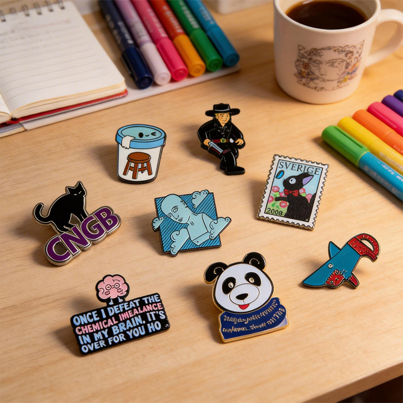 High Quality Cute Anime Enamel Pin