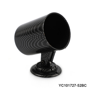 Carbon Fiber <b>Car</b> <b>Cup</b> <b>Holder</b> 52mm Single Dashboard Mount Front Seat Universal Fit - Product Image 4