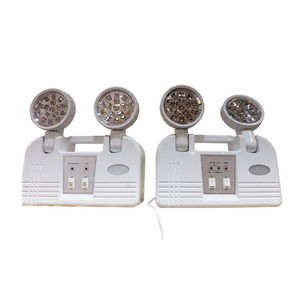 Nueva Luz de Emergencia LED Recargable de Pared de 3W 90 3H, Económica, para Interiores, Escuelas, Hospitales, con Dos Cabezales, IP20 - Product Image 3