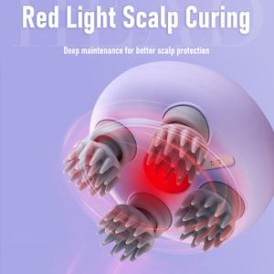 Masajeador de Cabeza Portátil Recargable, Herramienta Eléctrica Inalámbrica para Aliviar el Estrés, Masajeador de Cuero Cabelludo para Relajar el Cuero Cabelludo - Product Image 5
