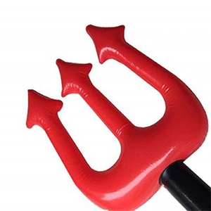 <span class=keywords><strong>Fourche</strong></span> <span class=keywords><strong>du</strong></span> <span class=keywords><strong>diable</strong></span> gonflable en PVC de grande taille pour la décoration de fête d'Halloween - Product Image 4