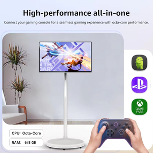 Nuevo Televisor Inteligente HD Portátil de 32 Pulgadas con WIFI, Android 13 OS, Google Play, LED Blanco para Negocios, Hogar, Fiestas, Juegos y Entretenimiento - Product Image 3