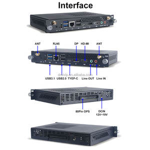 Directe d'usine Domify I5 1030NG7 Mini <span class=keywords><strong>OPS</strong></span> <span class=keywords><strong>PC</strong></span> ODM OEM intégré enfichable USB RJ45 Audio DP HD-MI tableau blanc pour l'éducation nouveau - Product Image 4