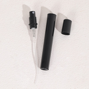 New for and Black Mini <strong>Tester</strong> <strong>Bottles</strong> 2ml 3ml 5ml <strong>Sample</strong> PP Plastic Perfume <strong>Bottle</strong> with Pump Sprayer Seal Acid Etch - Product Image 1
