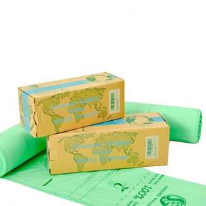 Bolsas de Basura Ecológicas Desechables de PE para Cocina, Bolsas de Basura para Sofá, Rollo de Bolsas de Basura con Cordón, 13 Galones, para el Hogar - Product Image 6