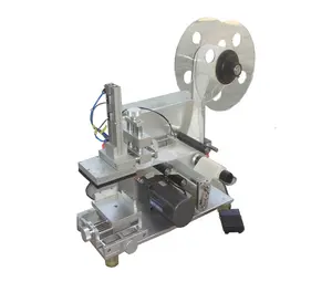 PF-50A semi-automatic plane labeling machine wide range of application sticking labeling machine