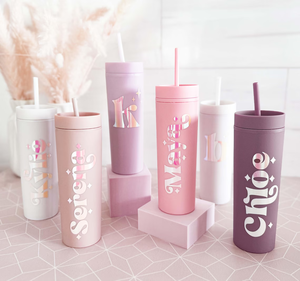 <span class=keywords><strong>Gobelet</strong></span> en plastique de haute qualité 16oz pastel <span class=keywords><strong>réutilisable</strong></span> à double paroi en acrylique mince coloré avec paille - Product Image 1