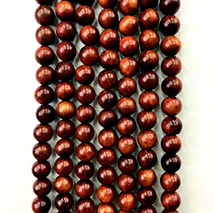 Großhandel Lose Perlen Holzperlen für Rosenkranzperlen - Product Image 1