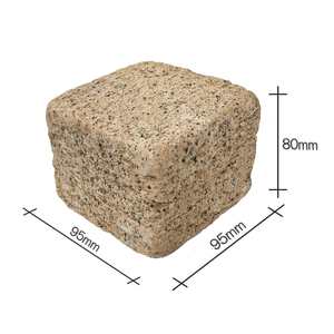 Material de hormigón 95*95*80mm diseño contemporáneo construcción ladrillos bloques decorativos para pared de jardín origen japonés modelo - Product Image 6