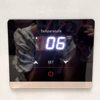 Tables de préparation de pizzas à double porte en acier inoxydable avec dégivrage automatique, refroidisseur d'air, refroidisseur de comptoir réfrigéré, vitrine de présentation pour la restauration