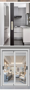 Serrure de <span class=keywords><strong>porte</strong></span> <span class=keywords><strong>coulissante</strong></span> pour armoire intérieure, serrure invisible pour <span class=keywords><strong>porte</strong></span> <span class=keywords><strong>coulissante</strong></span> de salle de bain ou de balcon, quincaillerie de serrure de <span class=keywords><strong>porte</strong></span> <span class=keywords><strong>coulissante</strong></span> - Product Image 6