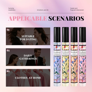Coffret de parfum Floral Mist pour femmes, vaporisateur 10 ml, parfum pour le corps, mini eau de toilette, rafraîchissement quotidien, cadeau moderne MengMei - Product Image 3