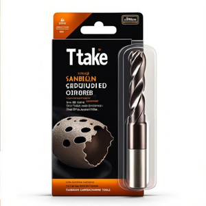 Foret universel en carbure Ttake Ta1004, revêtement Nano TiAlN, forets en carbure 5Xd - Product Image 2