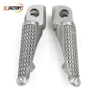 Repose-pieds avant de moto en aluminium durable, compatibles avec <span class=keywords><strong>Kawasaki</strong></span> ZX6R ZX636 ZX10R ZX9R Z1000 Z750 Z750S ER6N ER6F NINJA 650R Z800 - Product Image 1