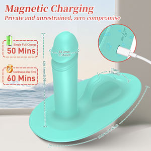 Vibrador G Spot Controlado por App, Motor Duplo, Controle Remoto, Recarregável, à Prova d'Água IPX7, Vibrador Inteligente de Silicone para Mulheres - Product Image 5