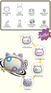 Tùy chỉnh sản xuất G08 Gấu & Shiba Inu Tai nghe không dây với ISO 9001 CE chứng nhận sáng tạo khuôn mặt thay đổi <span class=keywords><strong>Bluetooth</strong></span> Earbuds - Product Image 5