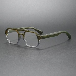 Nuevas <span class=keywords><strong>Monturas</strong></span> <span class=keywords><strong>de</strong></span> <span class=keywords><strong>Gafas</strong></span> Ópticas para Hombre <span class=keywords><strong>de</strong></span> Diseño, Marca Anti UV400, Clásicas, Transparentes, Grises, Cuadradas, con Inserto <span class=keywords><strong>de</strong></span> Aleación - Product Image 4
