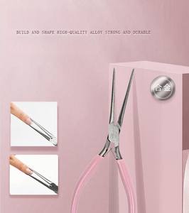 Mango Rosa clip de modelado de boca puntiaguda larga extensión de construcción clip de modelado de uñas - Product Image 2