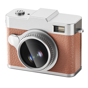 Mini caméra numérique rétro tendance 2026 pour enfants, porte-clés, enregistreur vidéo AVI 1080P 20MP, caméra Vlog - Product Image 1