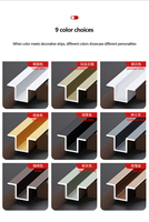 Strip Aluminium Alloy Bentuk T, Strip Titanium Bentuk T, Strip Logam Dinding Latar Belakang, Strip Lis Plafon