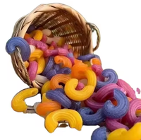 Pâtes Macaroni Multicolores Naturelles Délicieuses et Saines au Meilleur Prix de Gros