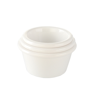 Ciotola di <span class=keywords><strong>senape</strong></span> Kimchi in policarbonato nero trasparente ciotola per salsa di plastica bianca scaglie per immersione ciotola - Product Image 2