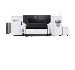 Printer digital tekstil 1.8m dengan 16 buah s3200 kepala cetak langsung pada kain seprai poliester