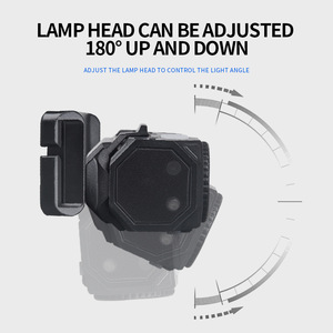 ยุนมัย เอ็กซ์พีอีไฟหน้าแบบ LED 650Mh แบบชาร์จไฟได้แบบพกพาพร้อมคลิปหนีบปากกาแบบแม่เหล็กแสงสีขาว - Product Image 3