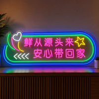 Letrero de Neón LED con Logotipo Personalizado, Entrega Rápida, Dropshipping, Luz de Neón para Negocios, Tiendas, Cafés, Decoración de Paredes