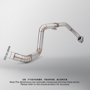 Sistema de Escape Slip-On para Motocicleta <span class=keywords><strong>DUKE125</strong></span> DUKE200 DUKE390 DUKE250 DUKE 125 150 200 390 2012-2017 con Tubo Intermedio y Silenciador - Product Image 5