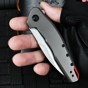 Coltello Pieghevole da Sopravvivenza Ker-Show <span class=keywords><strong>1415</strong></span> Personalizzabile DIY-OEM, Coltello Tascabile Portatile in Acciaio Inossidabile per Campeggio EDC - Product Image 4