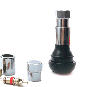 Valves de pneus sans chambre à air TR414C TR413C, joint d'étanchéité en caoutchouc pour voitures particulières - Product Image 3