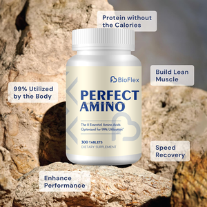 Comprimés de suppléments d'acides aminés parfaits Protéines végétaliennes pour pré/post entraînement et récupération musculaire avec lysine tryptophane leucine - Product Image 3