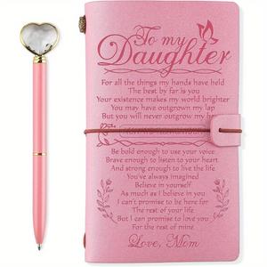 Diario recargable de 140 páginas Cuadernos Graduación Navidad Cumpleaños Día DE LA MADRE Regalos con bolígrafo - Product Image 1