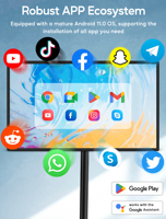 Tablette tout-en-un commerciale de signalisation et d'affichage numérique LCD ultra mince et étroite de 15.6 pouces avec HDMI-OUT totem publicitaire Android 11