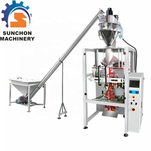 Fully Automatic 250g 500g 1kg 2kg 5kg 10kg Corn / Maize Flour Milk Juice Sugar Cocoa Coffee Powder Filling Packing Machines