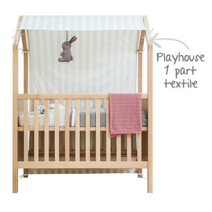 नवजात मोबाइल बेडसाइड बम्पर सह-स्लीपर लक्कुना वयस्क बिस्तर लकड़ी की खाट लकड़ी की खाट की लकड़ी की खाट को बच्चों के लिए - Product Image 3